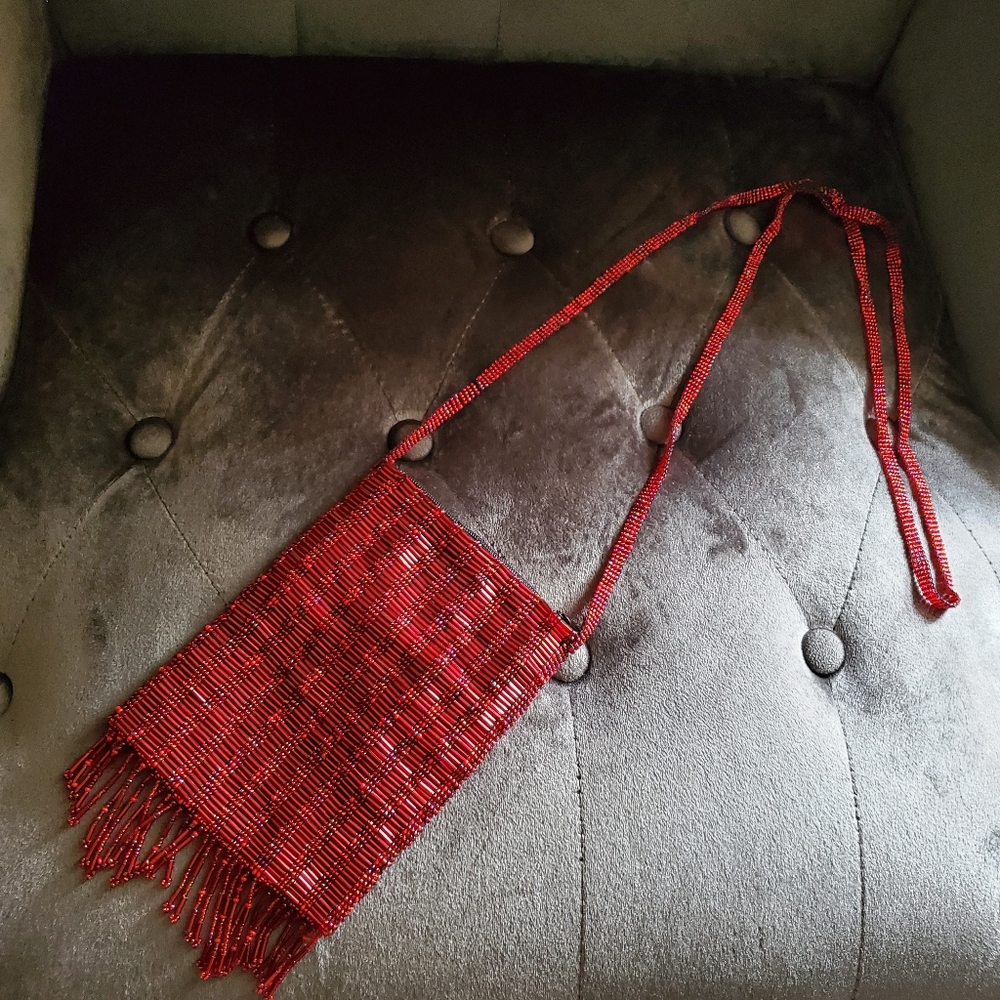 Bead bag/ handmade